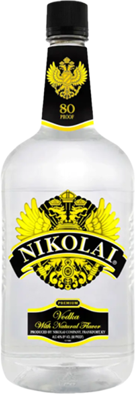 front view of bottle