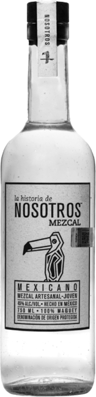 front view of bottle
