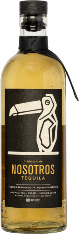 front view of bottle