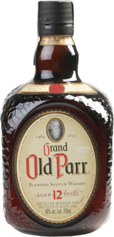 front view of bottle