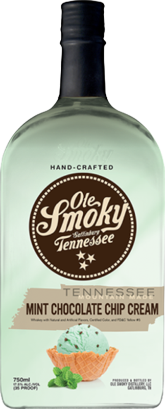 front view of bottle