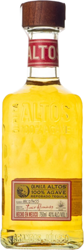 front view of bottle