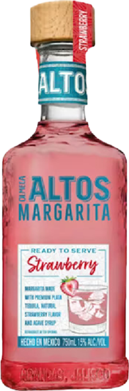 front view of bottle