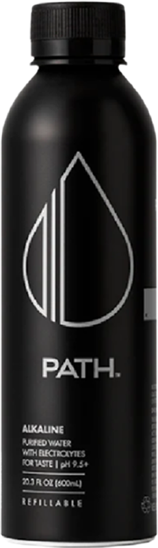 front view of bottle
