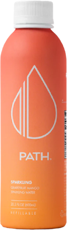 front view of bottle
