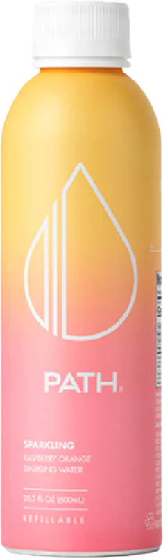 front view of bottle