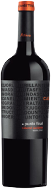 front view of bottle