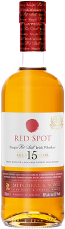front view of bottle