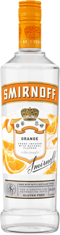 front view of bottle