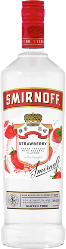front view of bottle