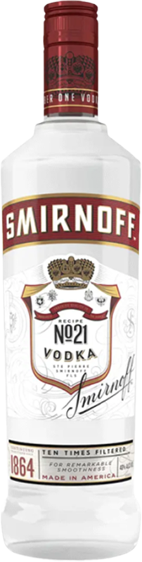 front view of bottle