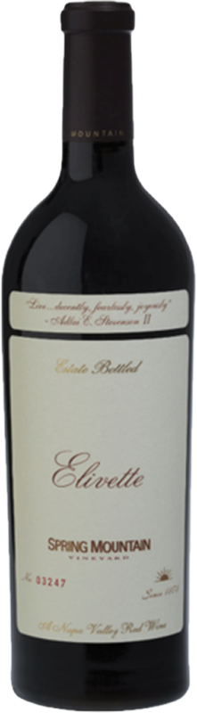 front view of bottle