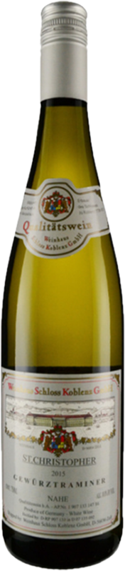 front view of bottle
