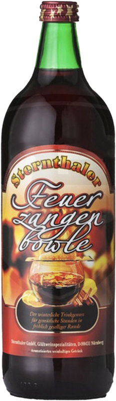 front view of bottle