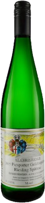 front view of bottle