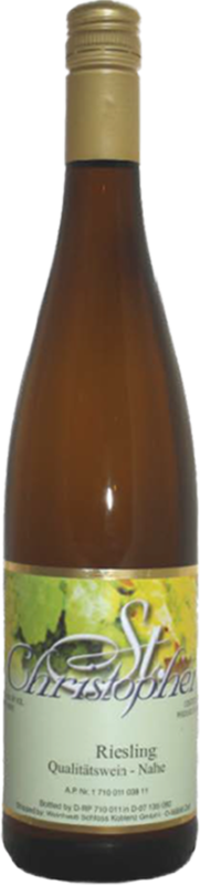 front view of bottle