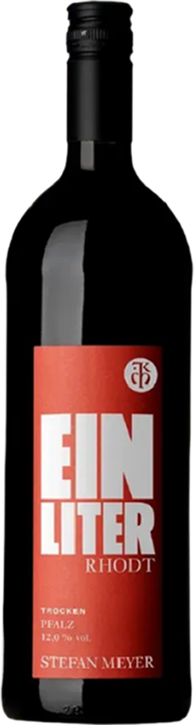 front view of bottle