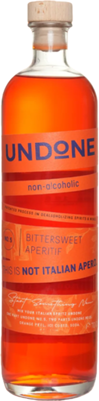 front view of bottle