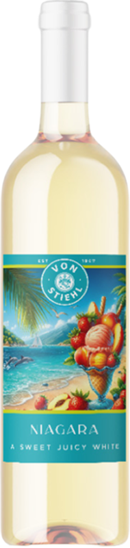 front view of bottle