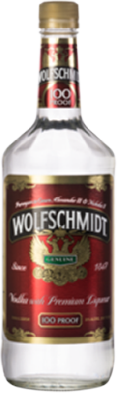 front view of bottle