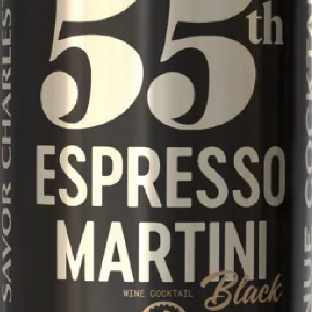 アリシアスタン ALEXIASTAM Everlee Black Martini 55th Avenue Cocktails Espresso Martini Black